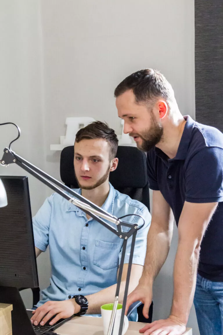 Administrowanie stronami internetowymi - zespół web developer'ów pracujących nad projektem