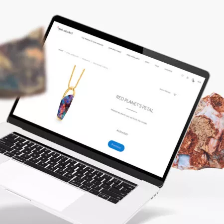 Page product visualization on white background